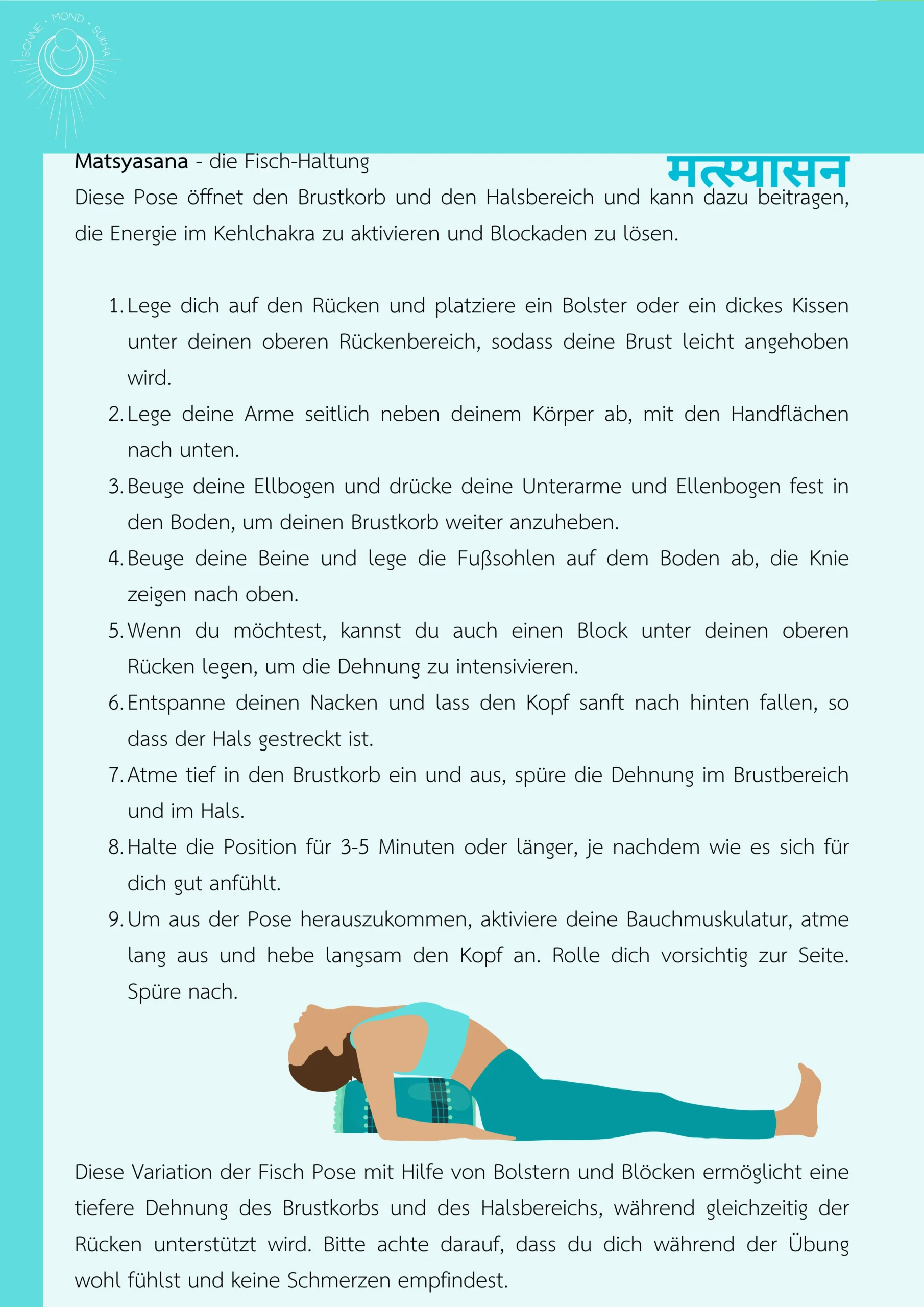 Chakra Yoga Buch - Beispielseite 08