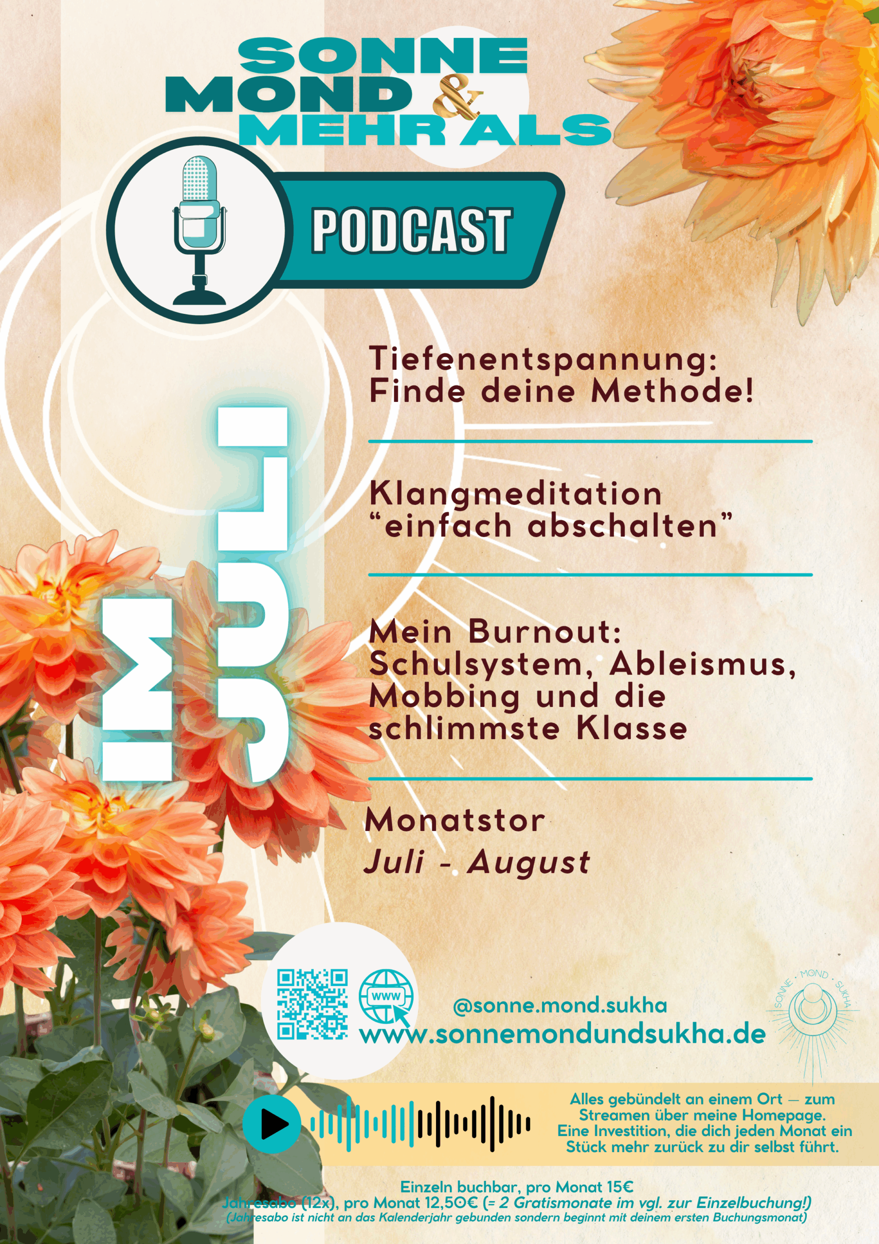 Podcast im Juli